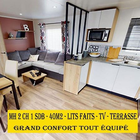 Mh6Pers-2Ch-1Sdb-Lits Faits-40M2-Terrasse-Tv--Grand Confort-Empl Calme-Kerlann Пон-Аван Екстер'єр фото